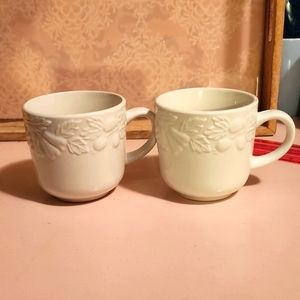 2 GIBSON COFFEE CUPS